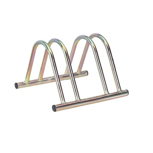 Double bike stand for cycle storage solutions