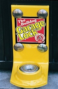 Bulldog GD400 high security garage door lock fitted