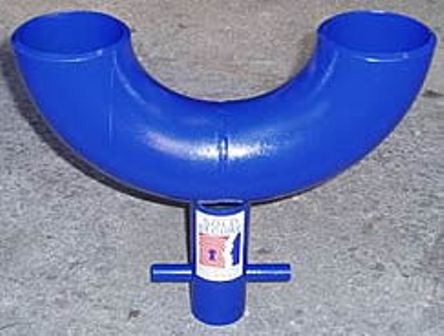 Concave Built In - Cement in -Motorcycle Ground Anchor System