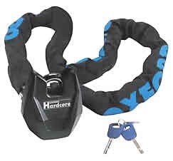 Oxford Hardcore XL 12mm - 1.5m Chain & Padlock