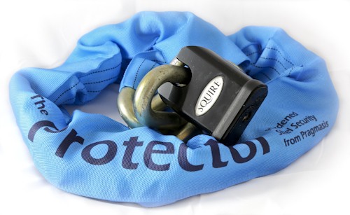 Protector 16mm Security Chain + Squire SS65CS Padlock