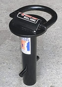 Taurus "Bull Ring" Built in or Cement In Motorcycle Ground Anchor