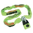 Thatcham approved Mammoth 12mm motorcycle security chain