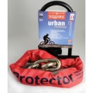 Protector 13mm - 2.0m Chain + Squire Urban Paramount 230 D Lock