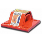 Red Alert Double Bridge Motorcycle Ground Anchor
