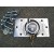 Garage Door Lock / Van Lock Blue Spot Hasp + Lock It Circular Padlock - £28.99