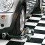 Go jack wheel dollies vehicle positioning system  fitted