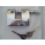 Solid Security Lock used on the hgv wheel clamp
