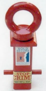 rota head built in ground anchor