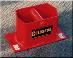 colosus buillt in motorcycle ground anchor